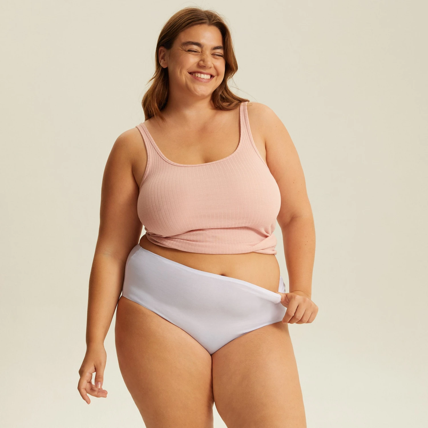 Culotte Très Haute One Size Star White JUST ONE COTON – Image 4