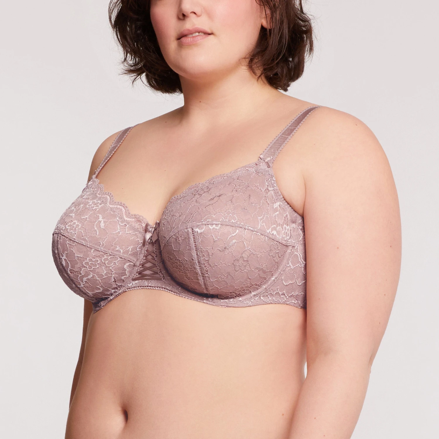 Soutien-gorge Emboîtant Avec Armatures Beige Luccia – Image 4