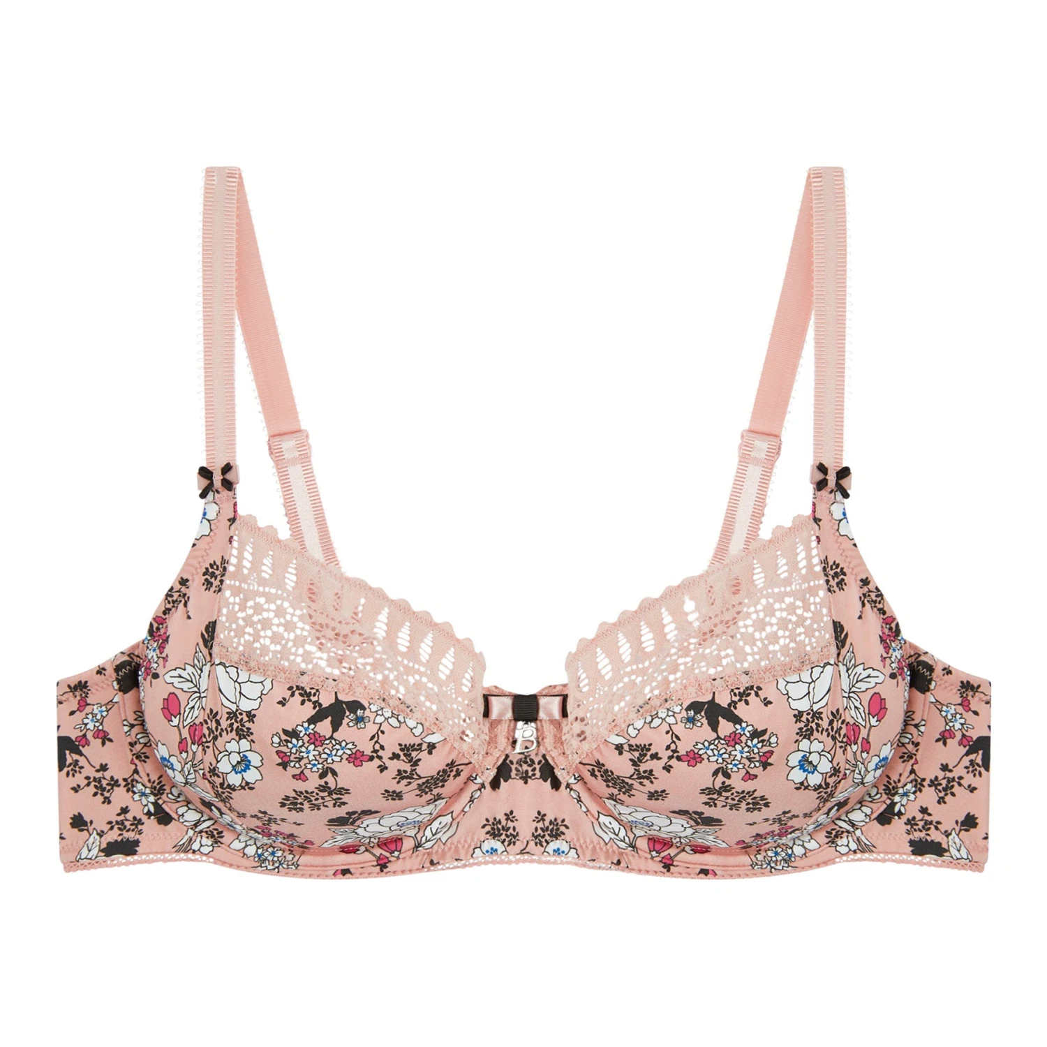 Soutien-gorge Emboîtant Avec Armatures Beige Imprime Marbella