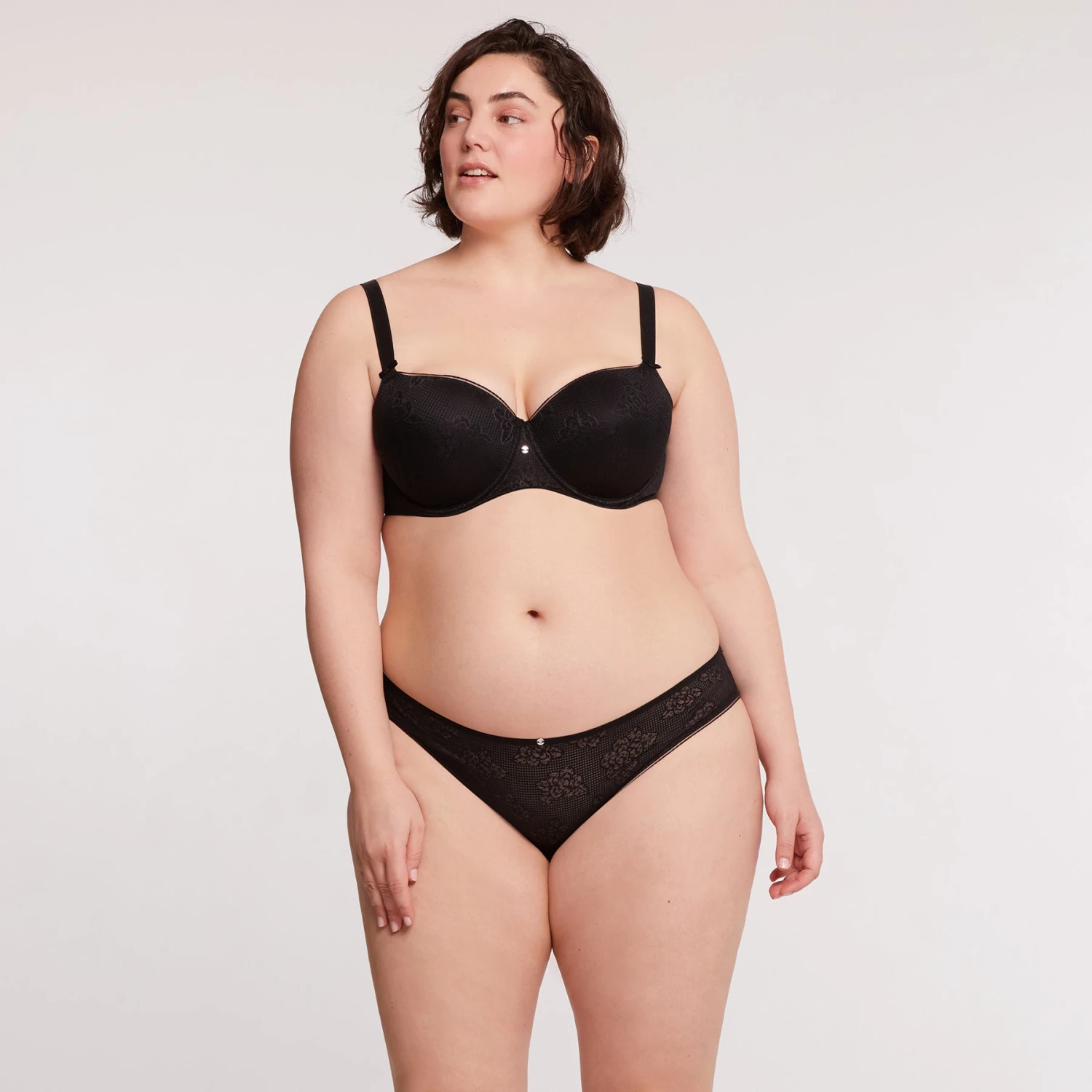 Soutien-gorge Emboîtant Avec Armatures Noir Mandalay – Image 5