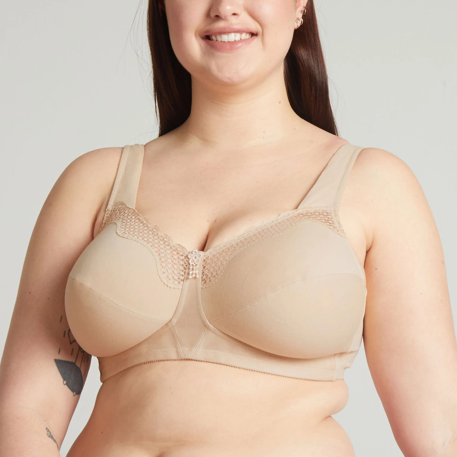 Soutien-gorge Sans Armatures Nude Cotton Comfort – Image 3