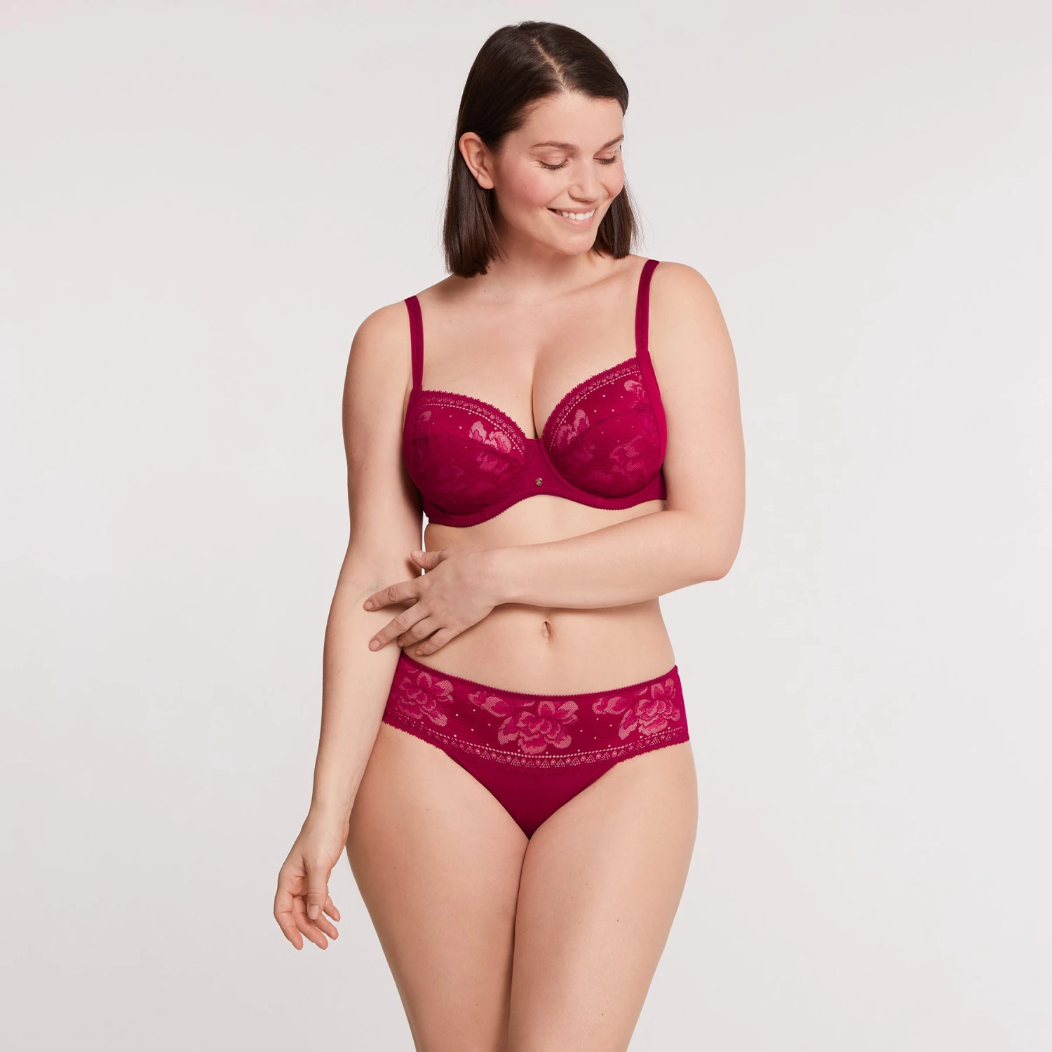 Soutien-gorge Emboîtant Avec Armatures Rubis Versailles – Image 4