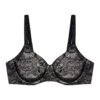 Soutien-gorge Emboîtant Avec Armatures Noir Amalfi